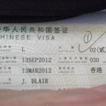 Chinese Visa Requirements
